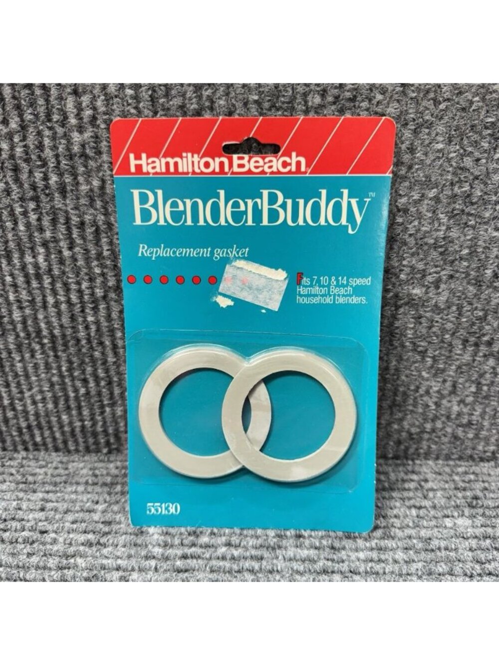Hamilton Beach BlenderBuddy replacement gasket #55130 - 7, 10, 14 speed blenders
